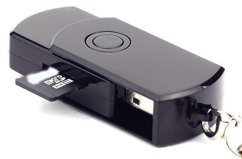 Шпионская камера с USB-накопителем и микрофоном