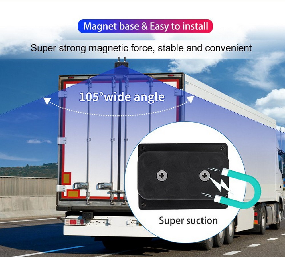 Wi-Fi камера с магнитом для фургона