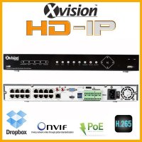NVR HD 16-канальные HD-рекордеры для камер 1080p - VGA, HDMI