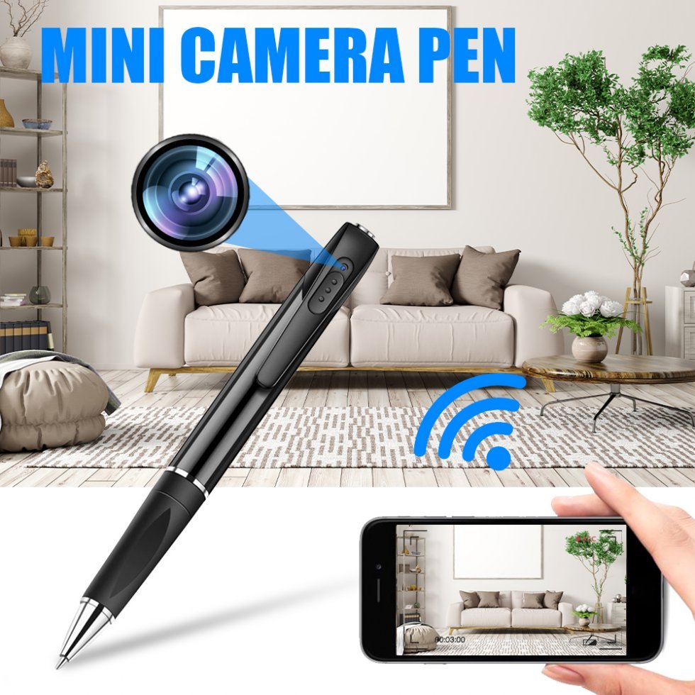 Ручка для шпионской камеры FULL HD WiFi (P2P)