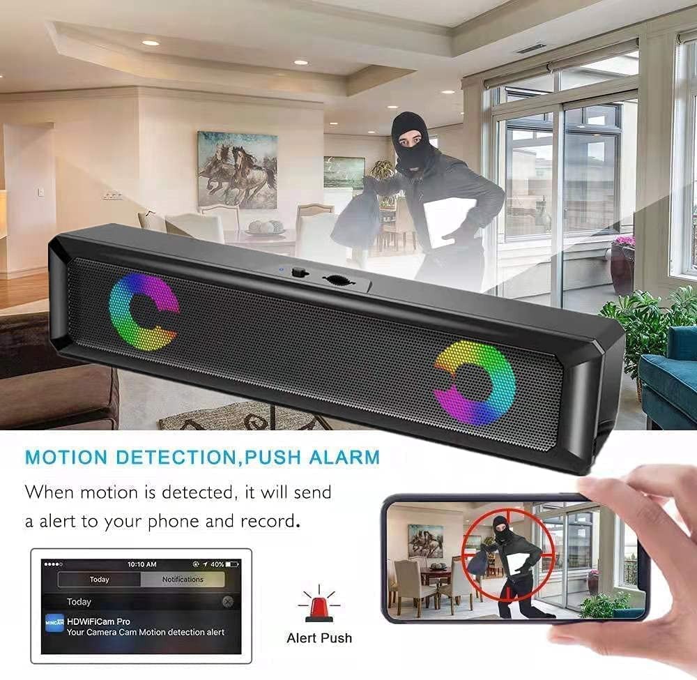 Bluetooth-динамик со шпионской камерой
