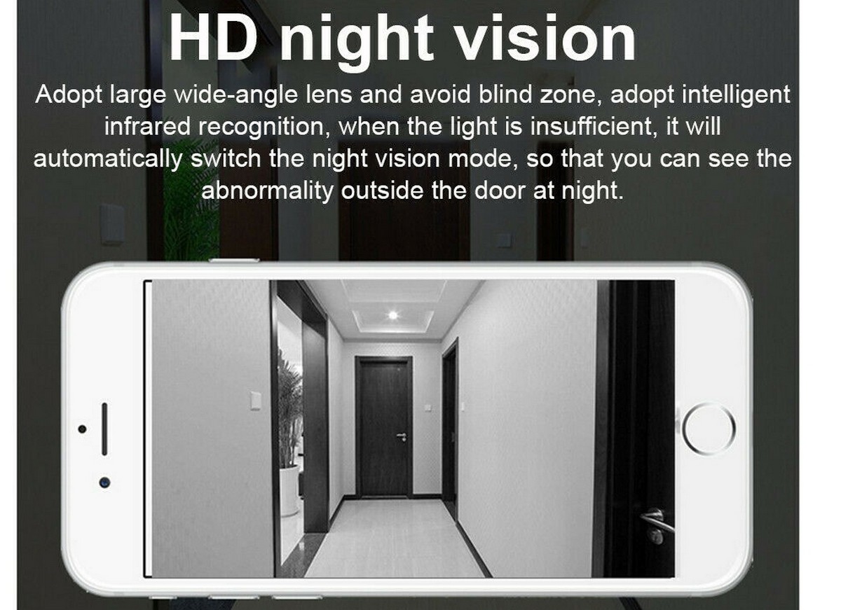 ИК светодиод ночного видения 8м - дверной звонок для дома