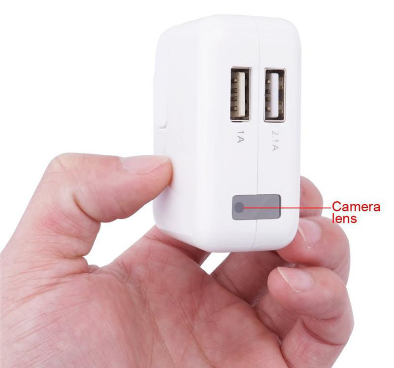 Зарядное устройство USB со скрытой камерой
