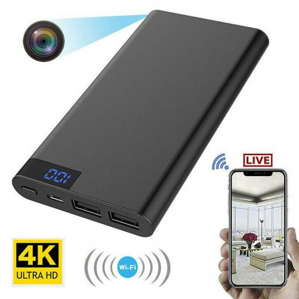 4k камера в power bank