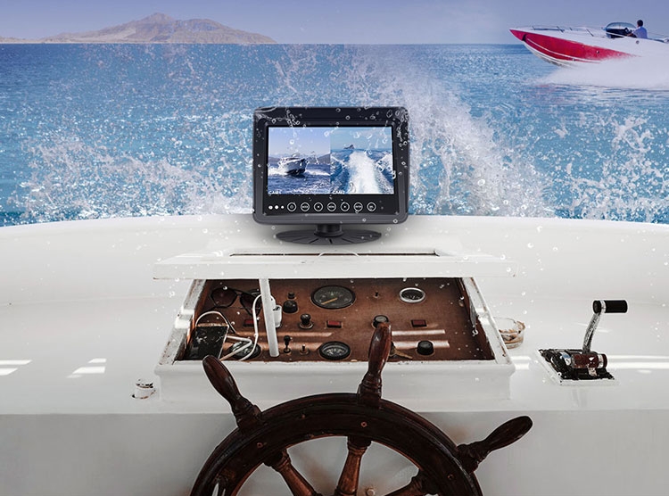 водонепроницаемый монитор для яхты или катера