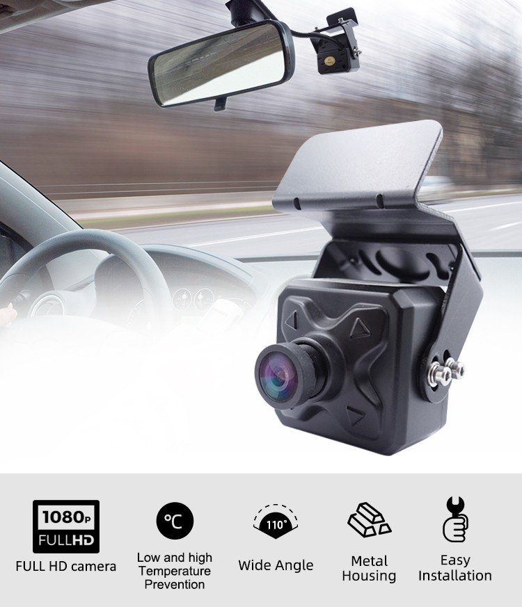 Автомобильная камера FULL HD для салона автомобиля с объективом AHD 3,6 мм